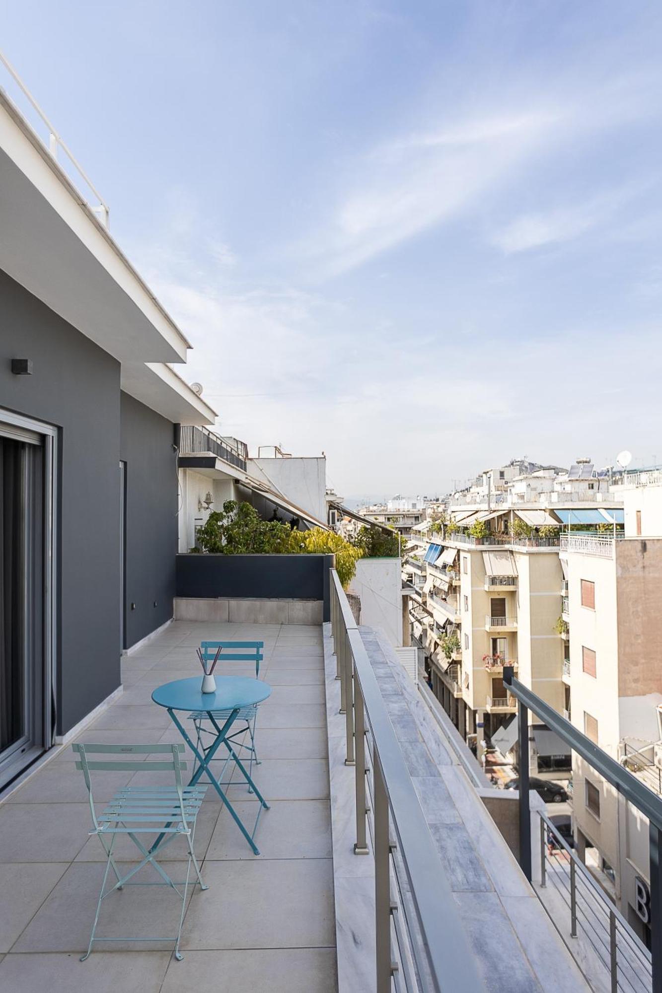 Ferienwohnung The Omnia Collection Pagrati Athen Exterior foto