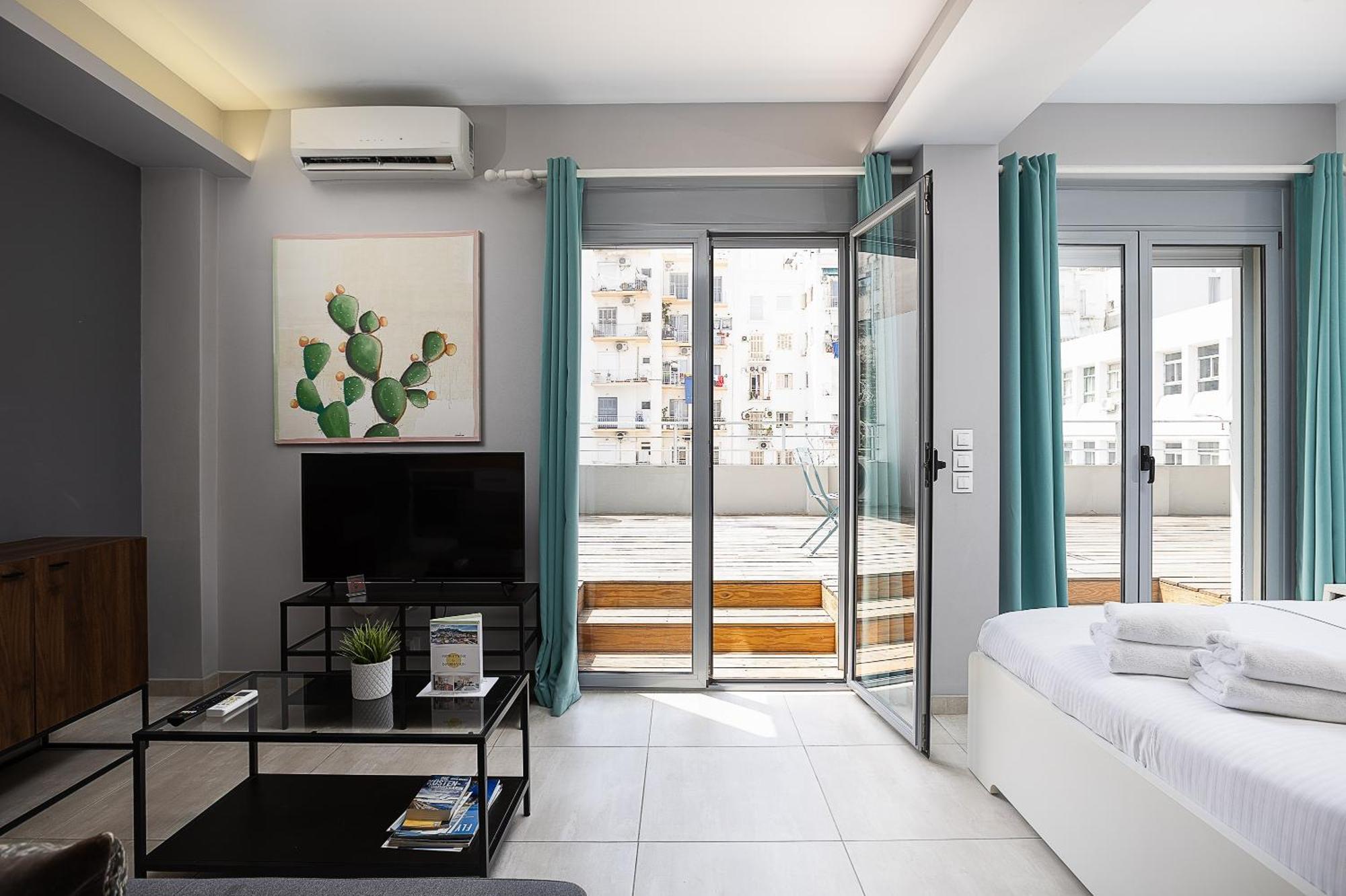 Ferienwohnung The Omnia Collection Pagrati Athen Exterior foto