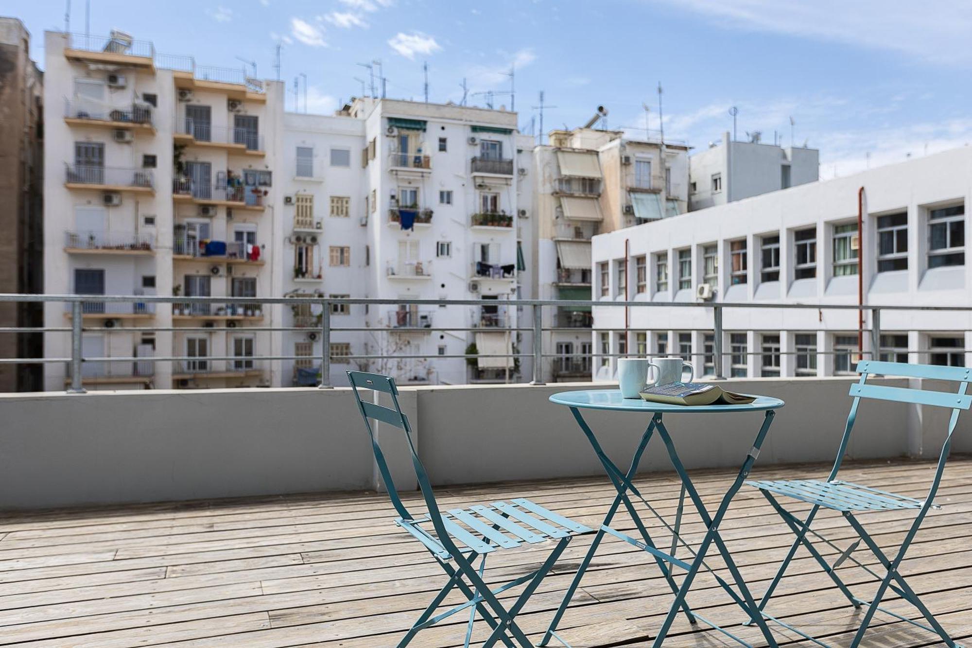 Ferienwohnung The Omnia Collection Pagrati Athen Exterior foto