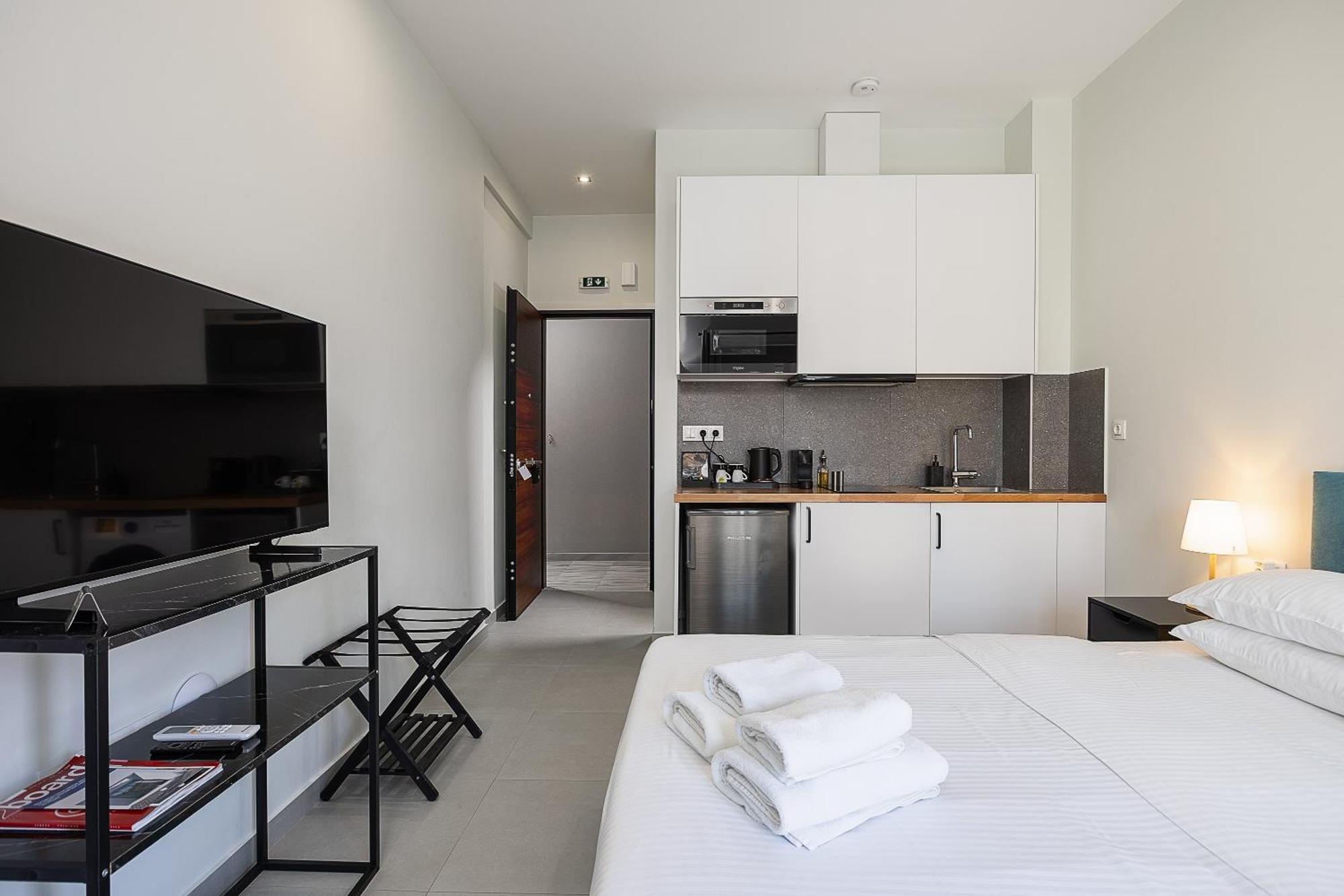 Ferienwohnung The Omnia Collection Pagrati Athen Zimmer foto