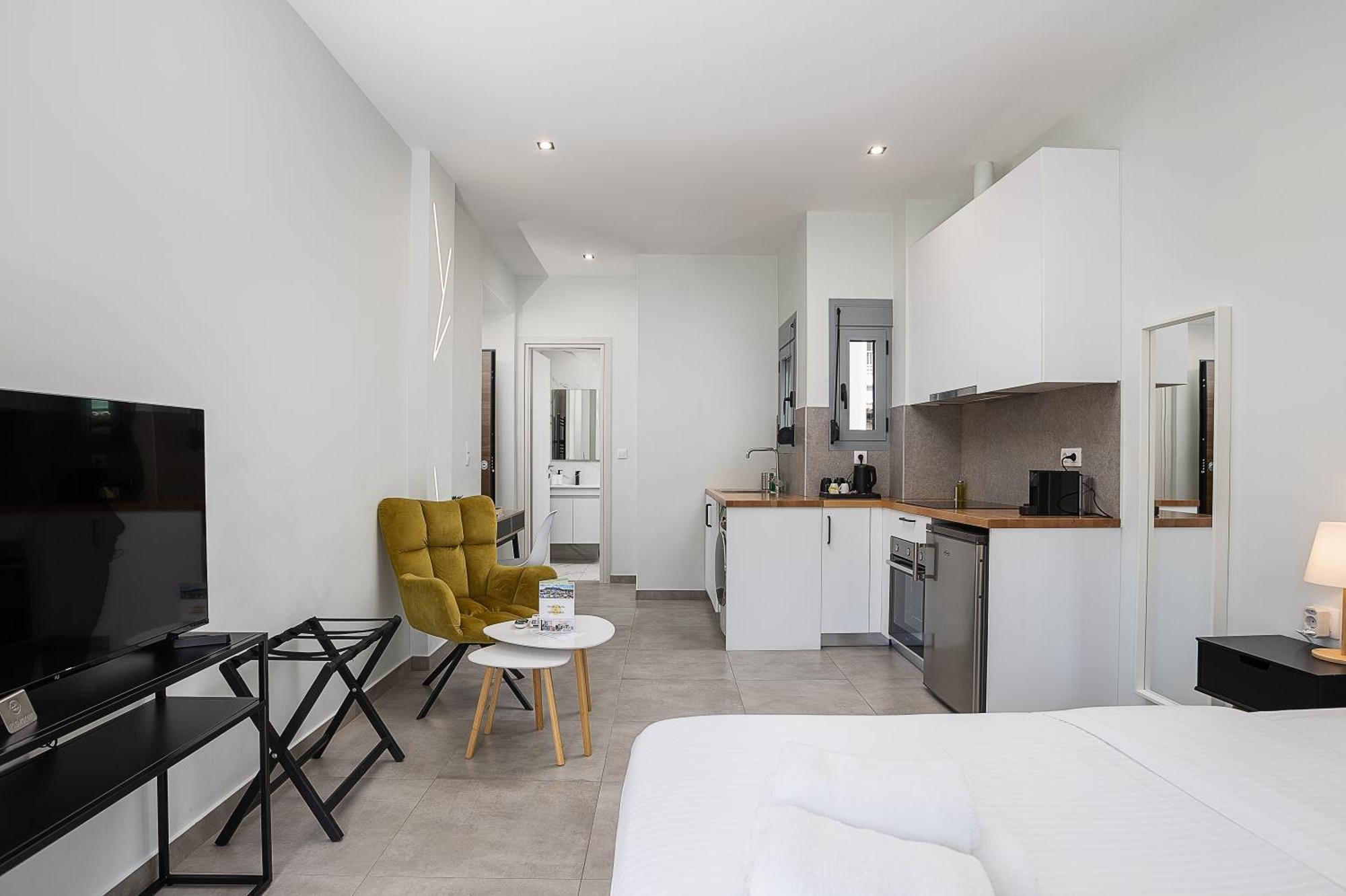 Ferienwohnung The Omnia Collection Pagrati Athen Zimmer foto